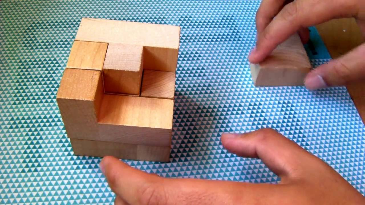 Cube puzzle solution