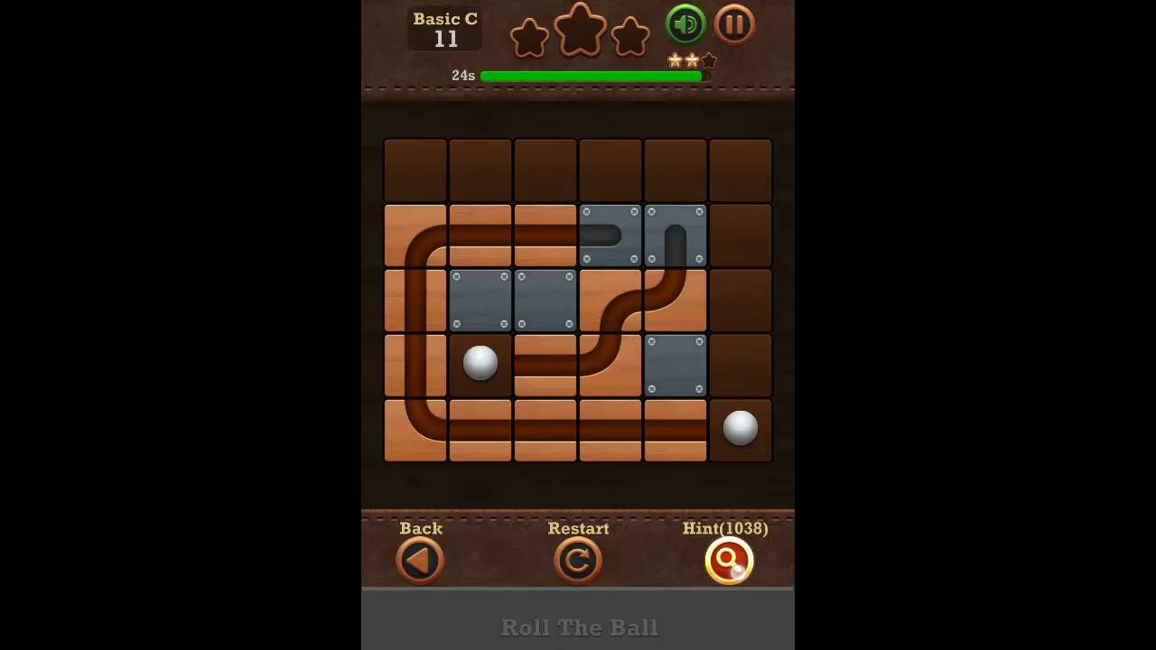 Roll the ball puzzle