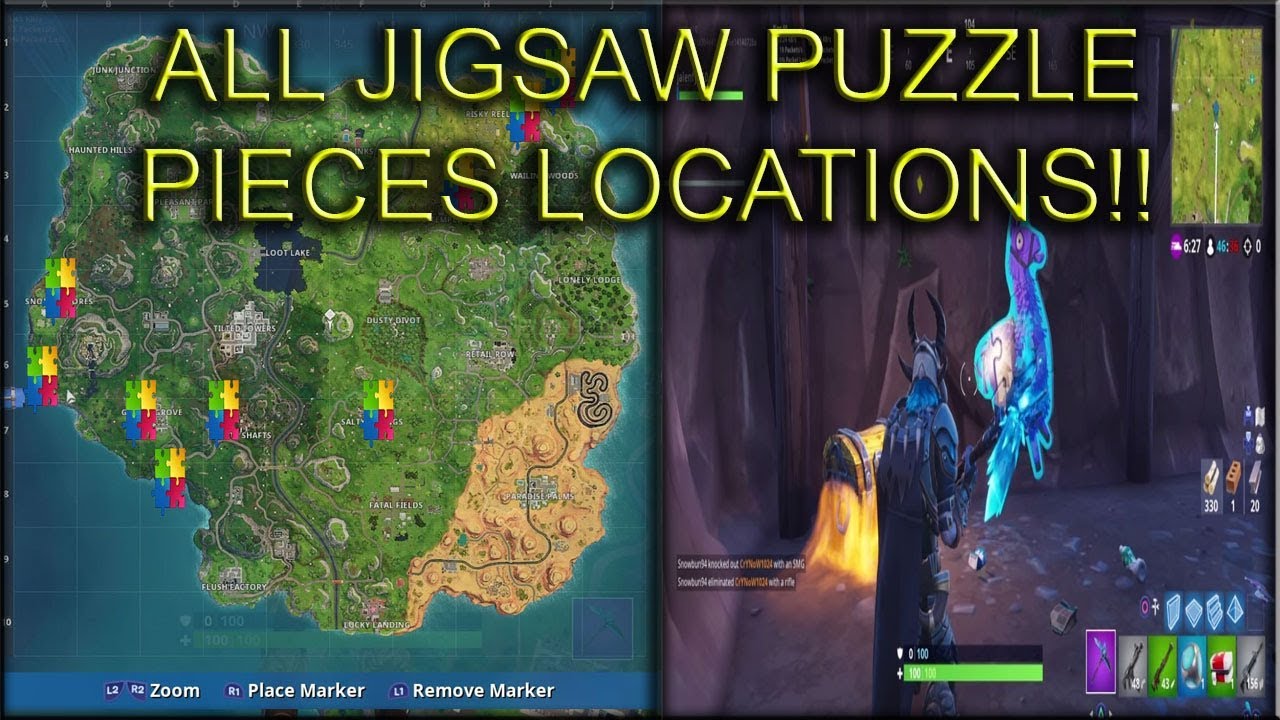 Jigsaw puzzle fortnite