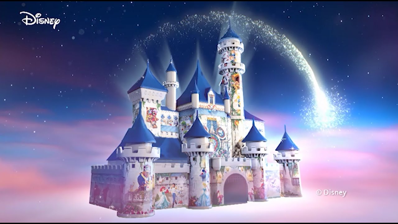Puzzle chateau disney 3d
