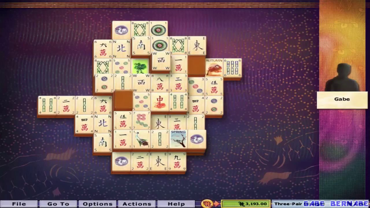Mahjong puzzle games