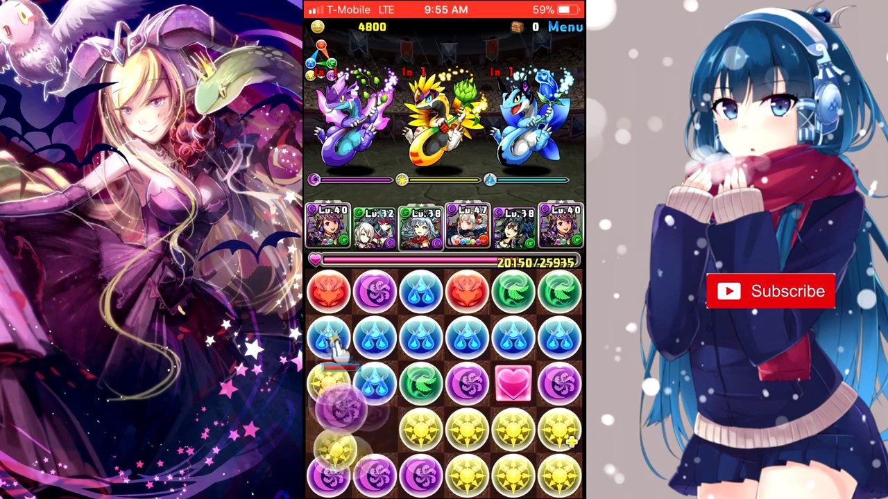 Puzzle and dragons w