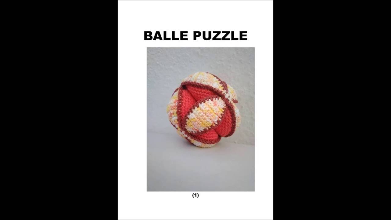 Balle puzzle au crochet