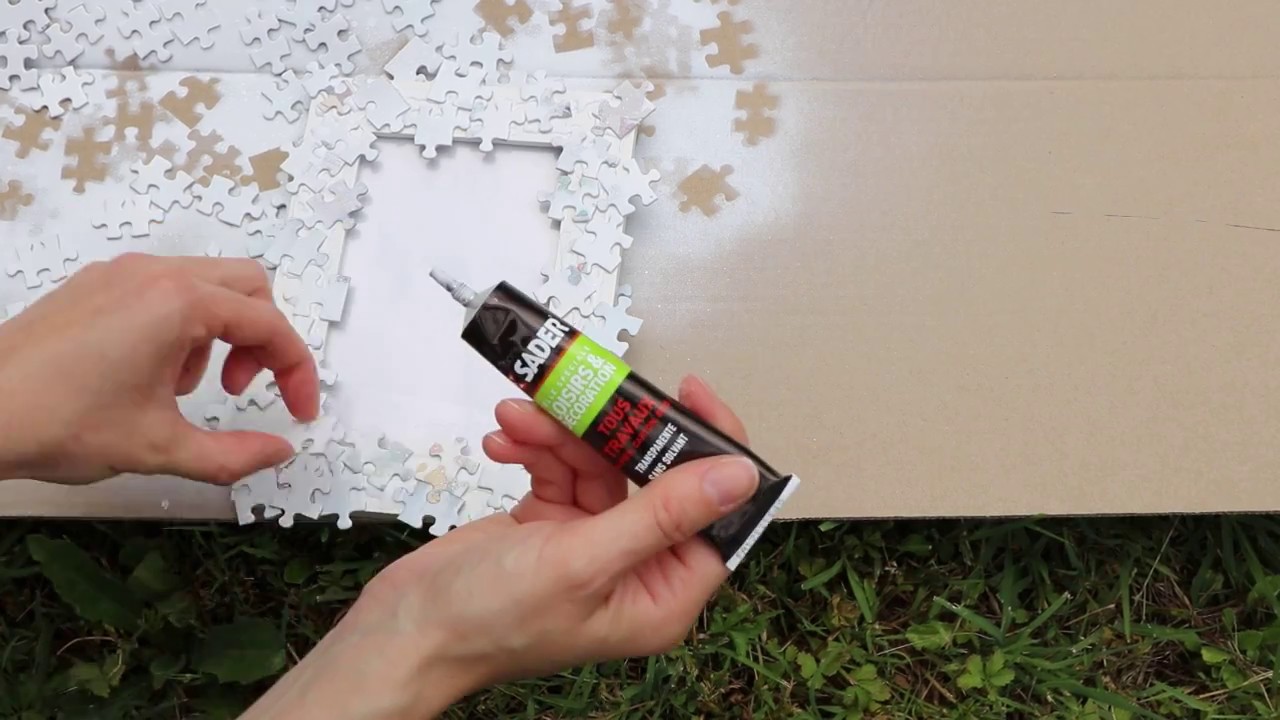 Comment faire un cadre pour puzzle