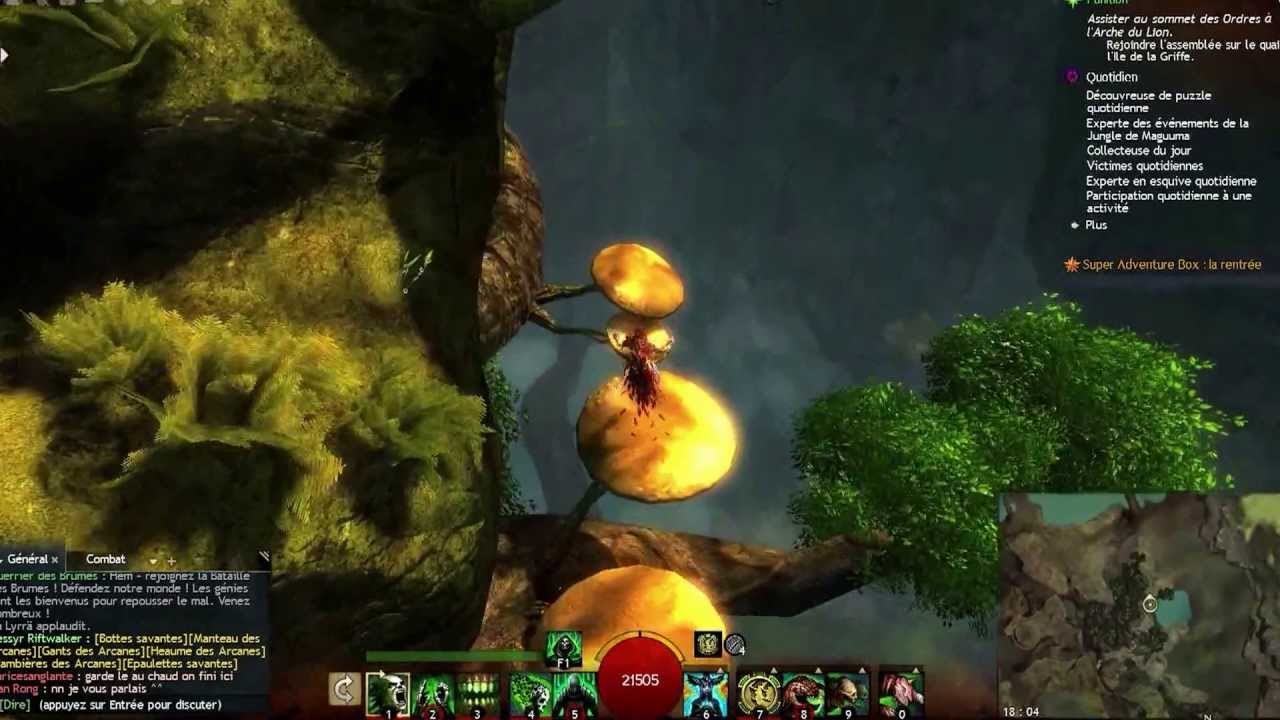 Gw2 puzzle jardin caché