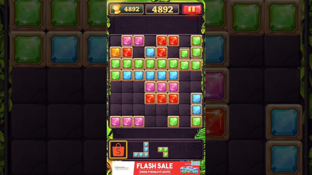 Puzzle games blocks