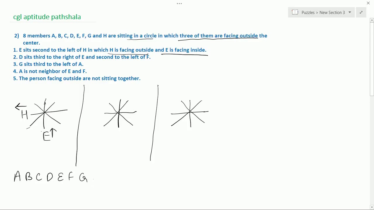 Lecture puzzle