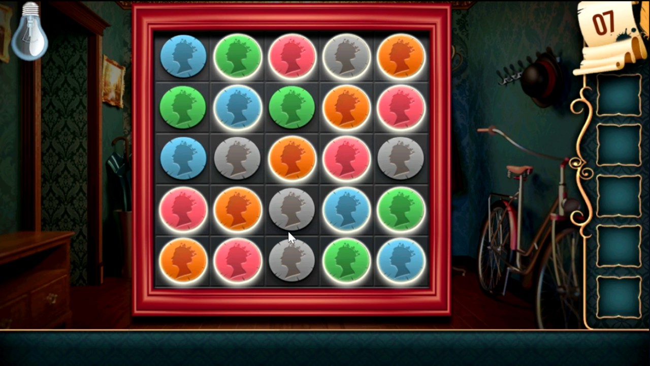Solution escape mansion of puzzle