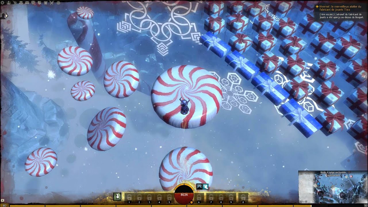 Puzzle jump hivernel