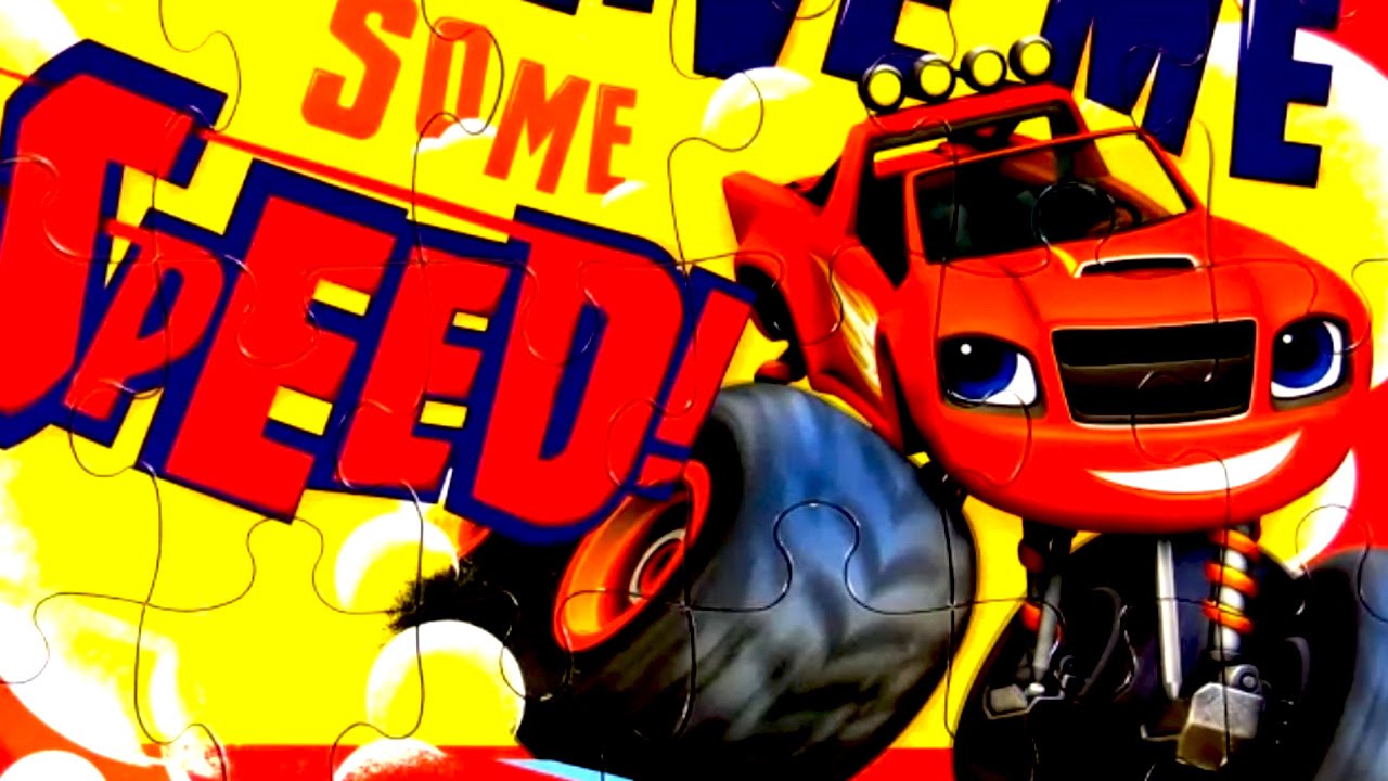 Blaze and the monster machines puzzle