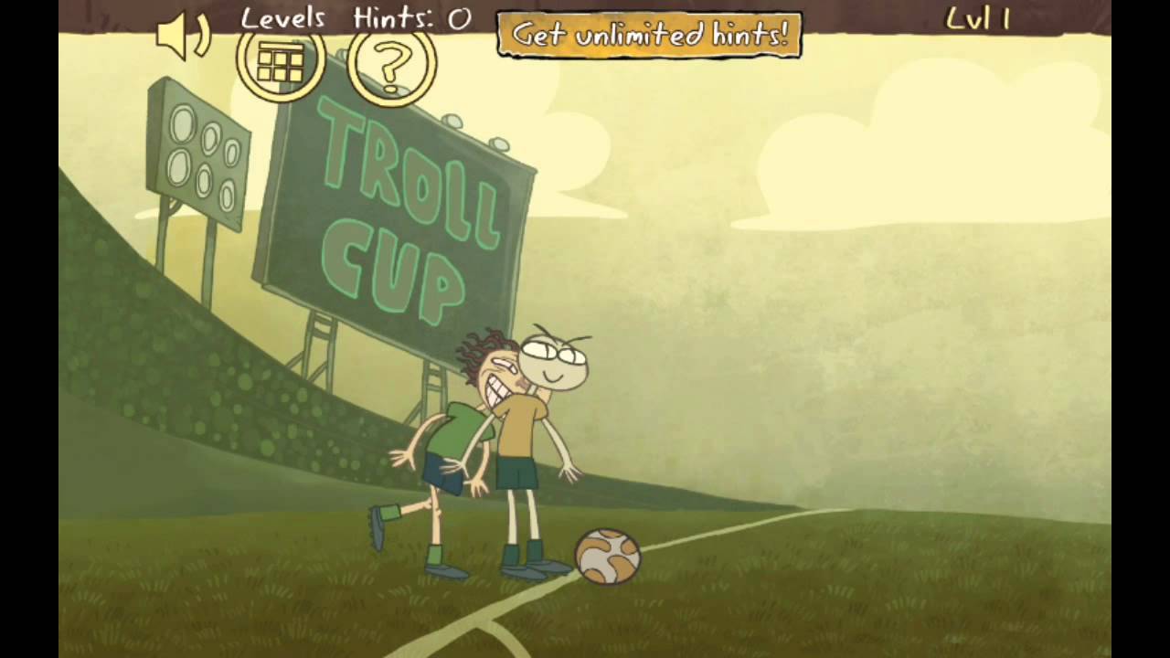 Troll face quest sports puzzle