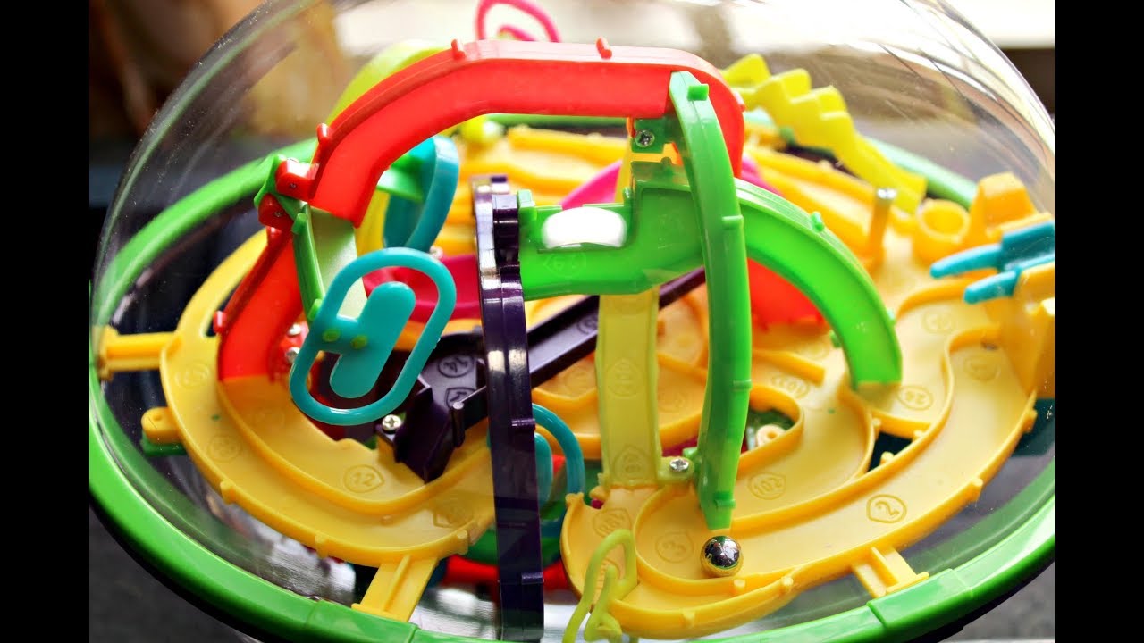Maze puzzle ball