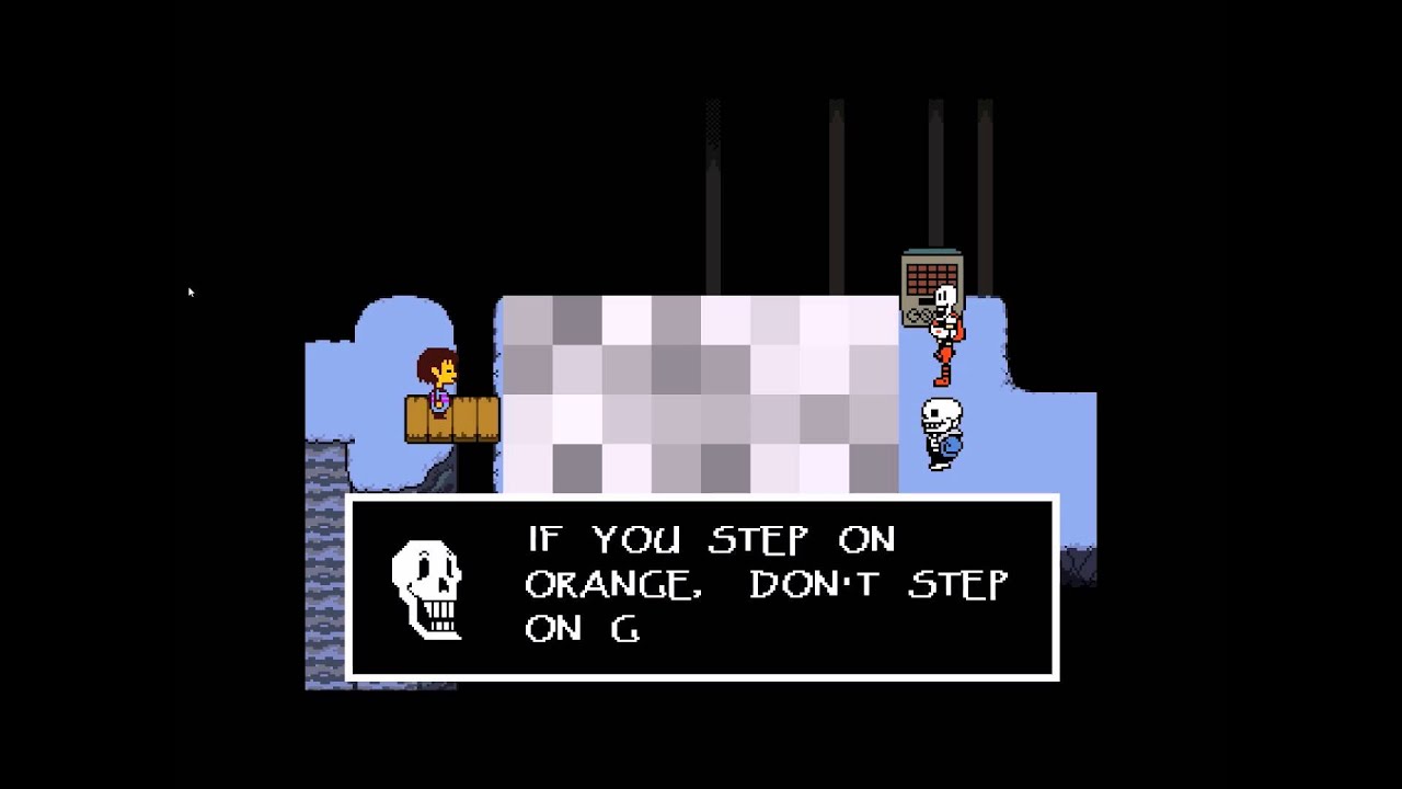 Undertale papyrus puzzle