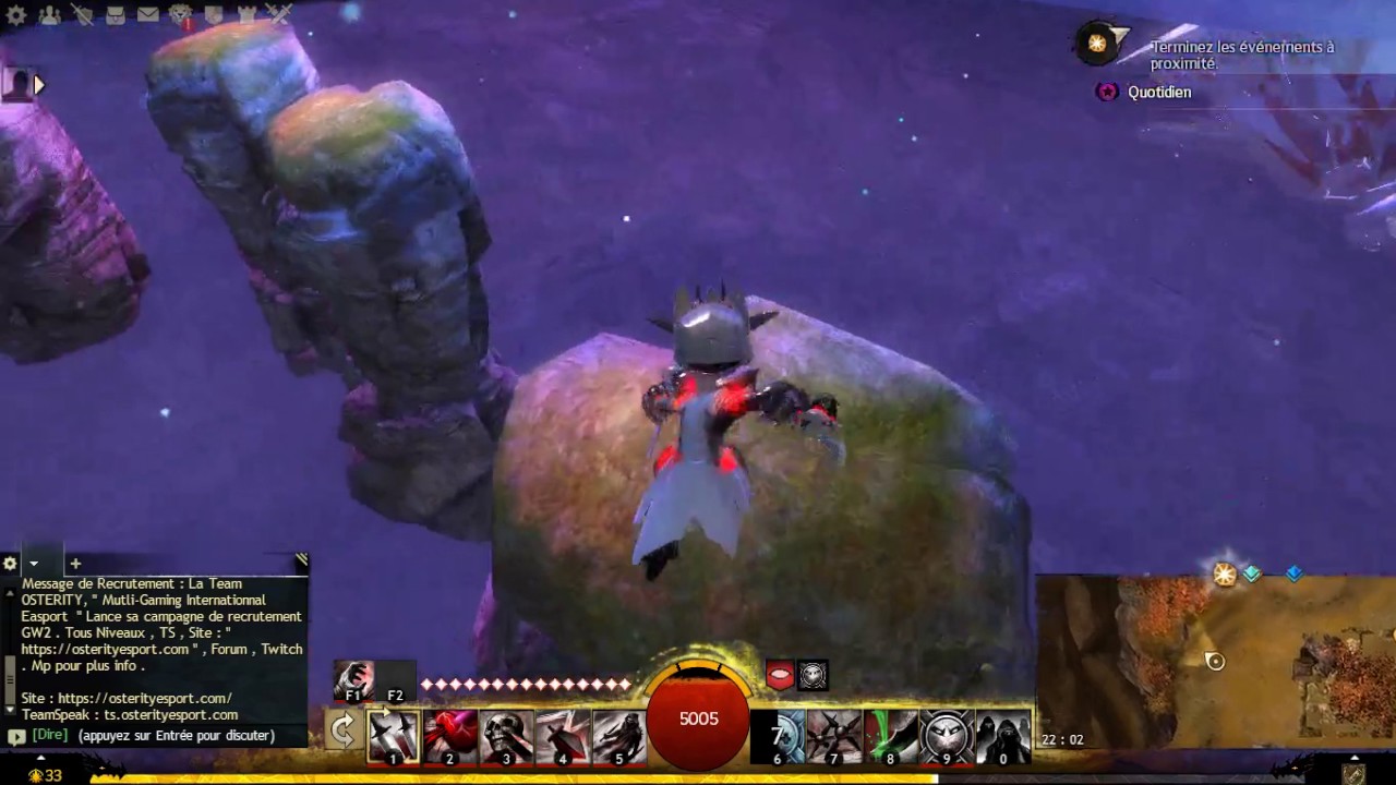 Jumping puzzle grotte du cristal du chaos