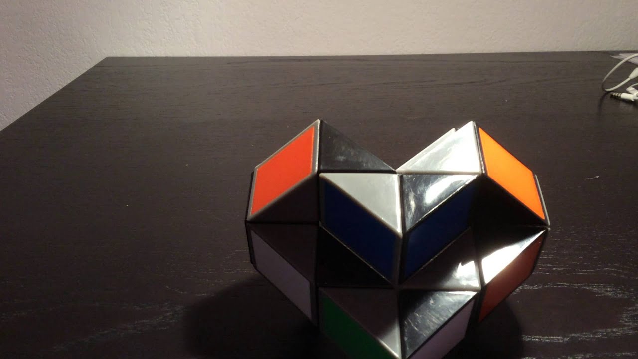 Magic snake puzzle coeur