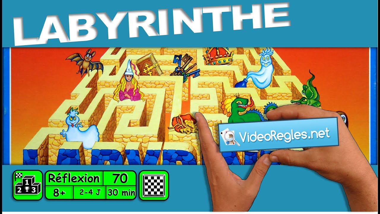 Labyrinthe jeux de société regle