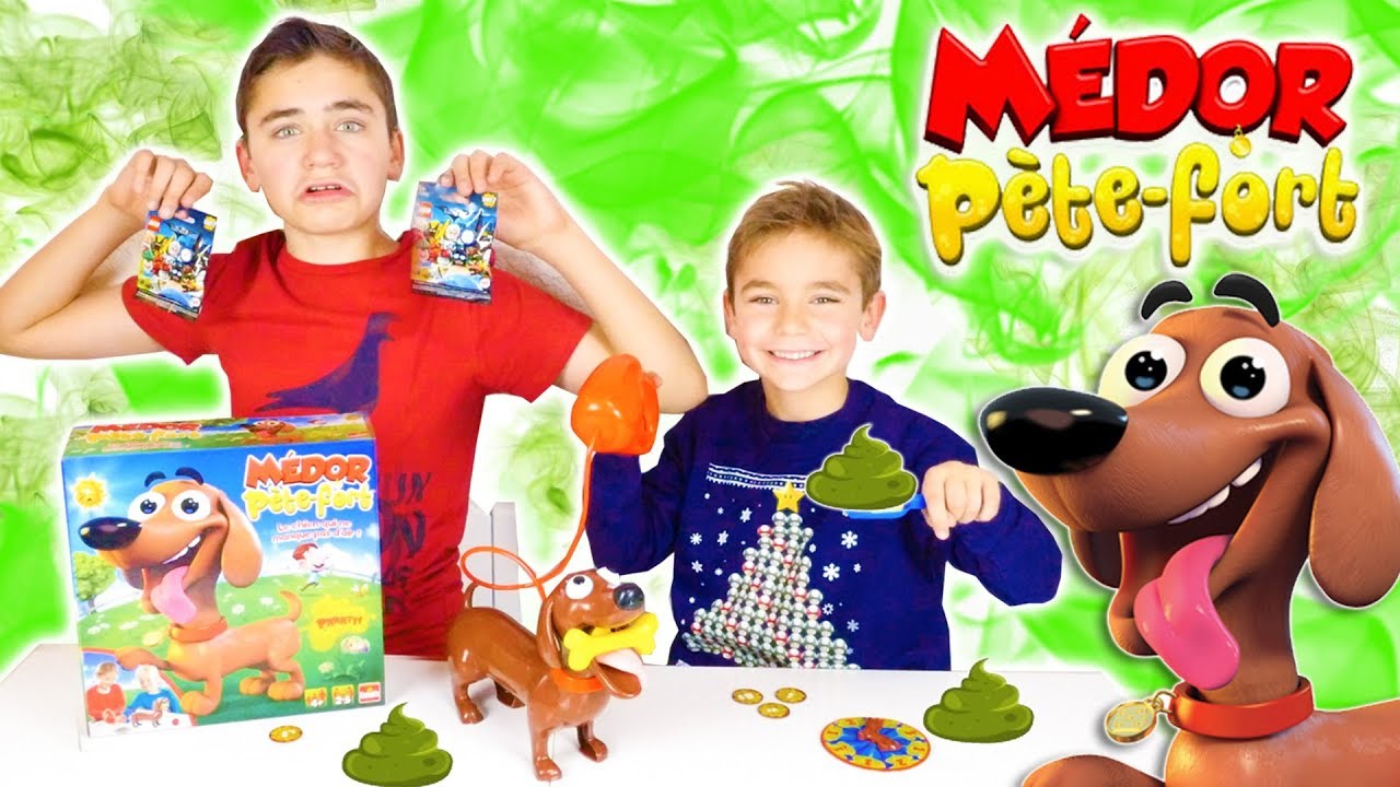 Jeux de société chien qui fait caca