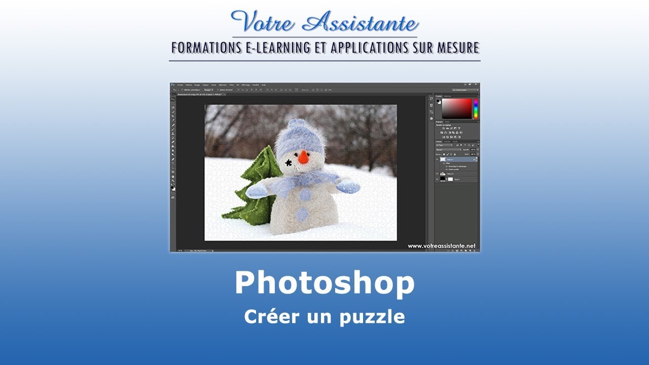 Faire un puzzle à partir d'une photo