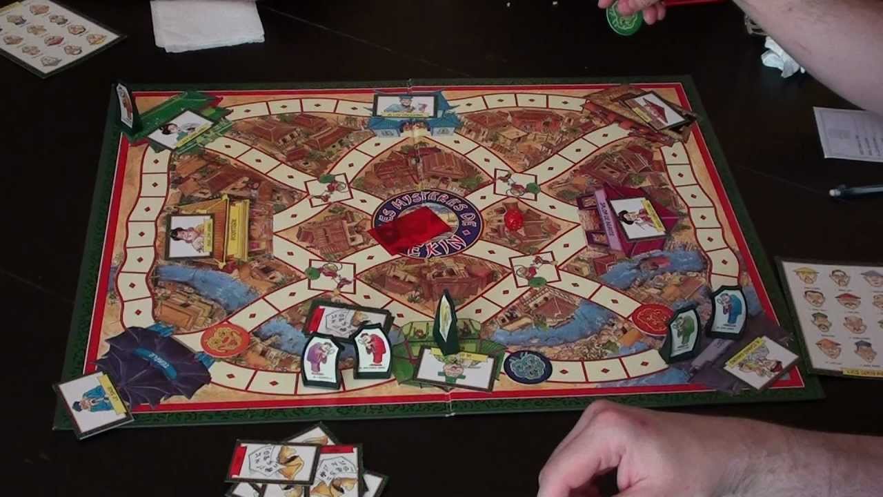 Les mysteres de pekin jeux de societe