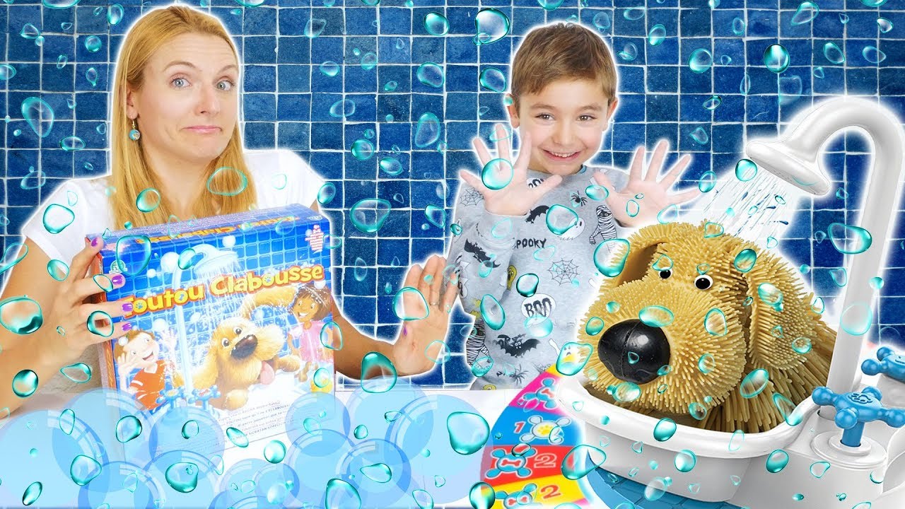 Jeux de societe avec un chien