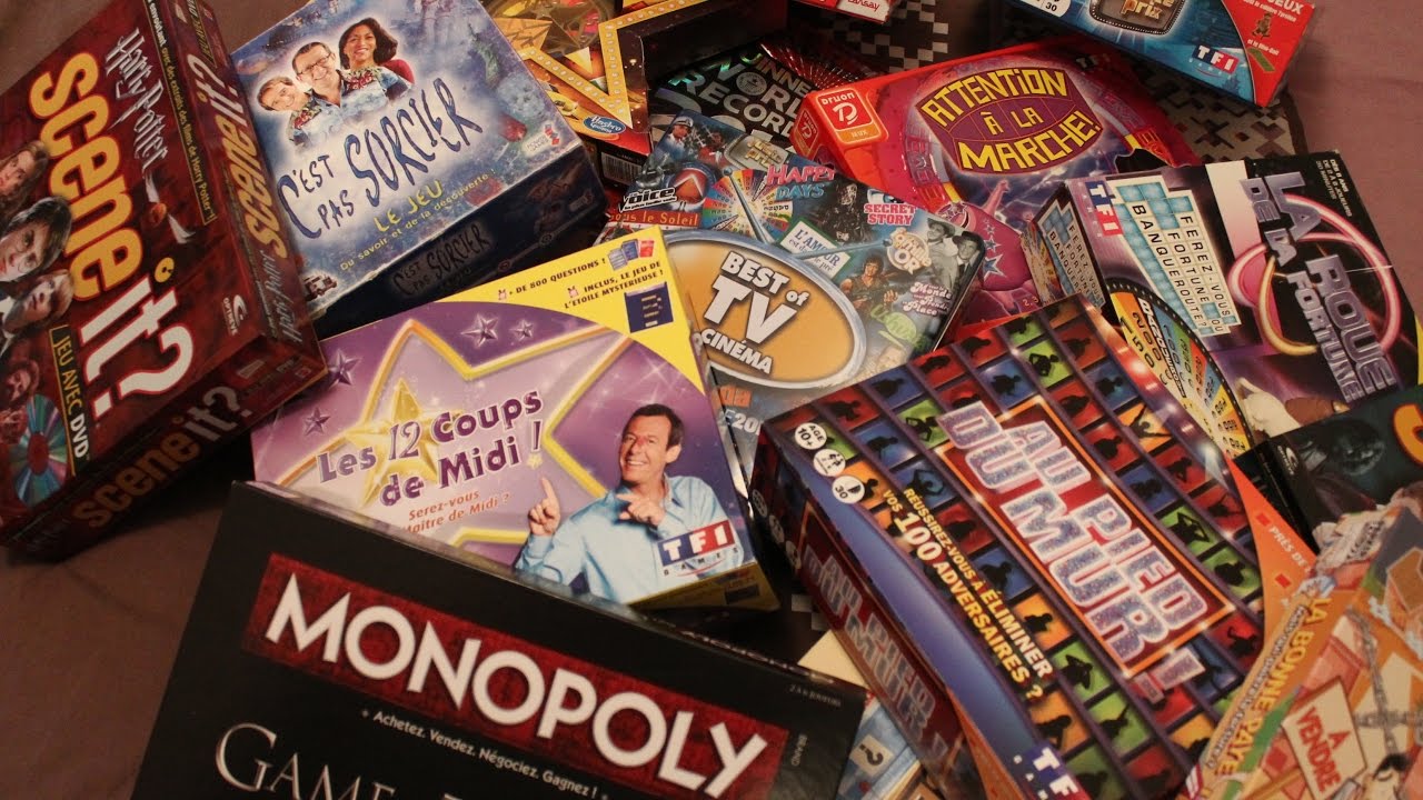 Jeux de société présentation