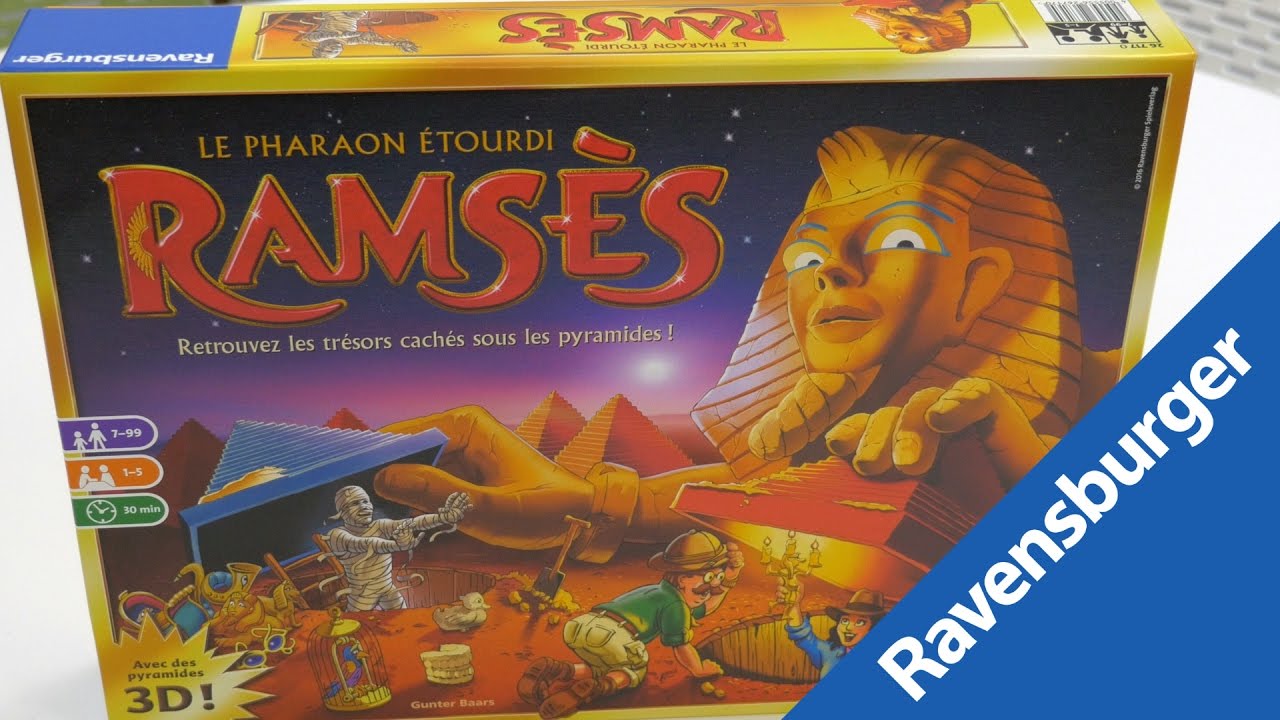 Jeux de société ramsès