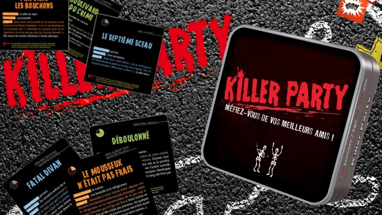 Killer party jeux de société