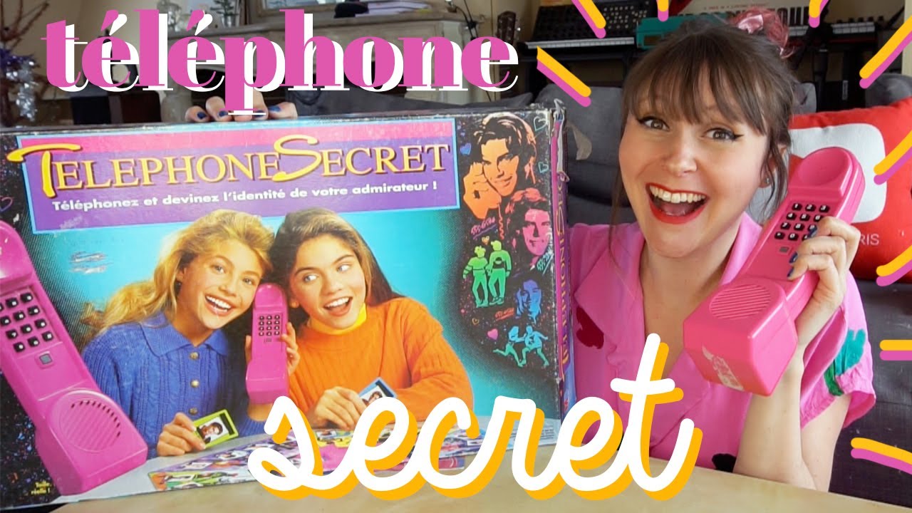 Jeux de société telephone secret
