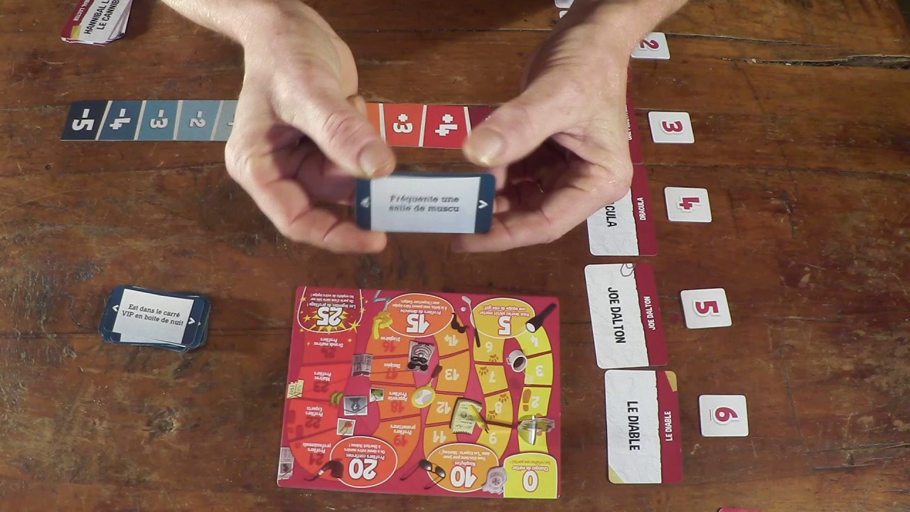 Jeux de société profiler