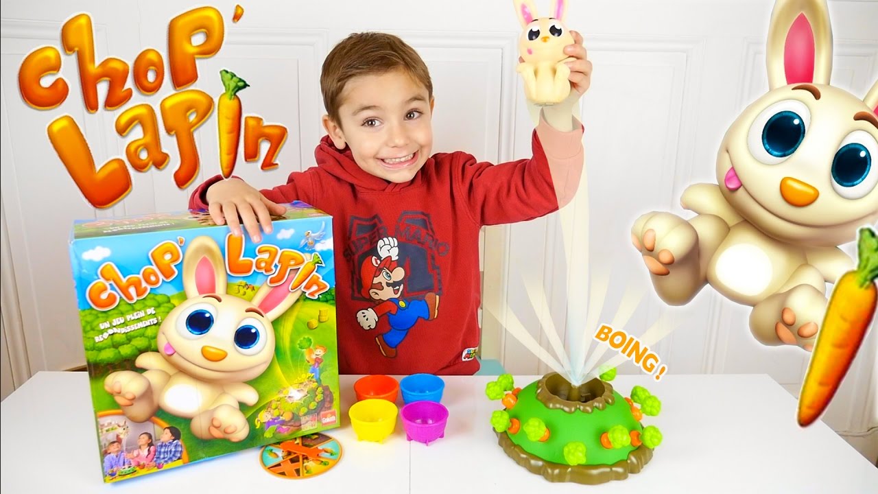 Jeux de societe avec des lapins