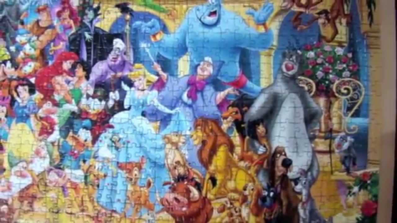Puzzle disney panorama
