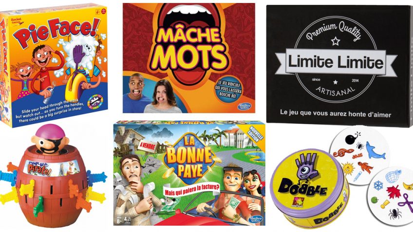 Jeux de société association de mots