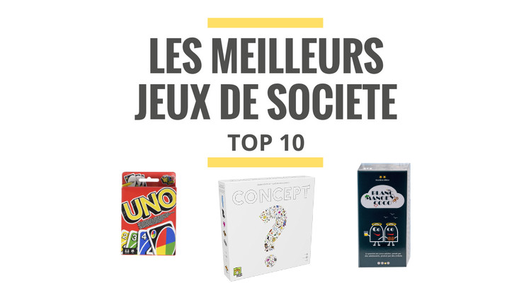 Les 10 meilleurs jeux de société