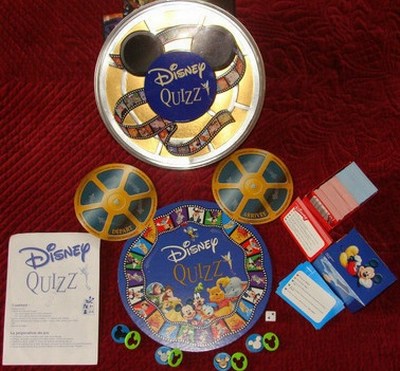 Jeux de societe disney quizz