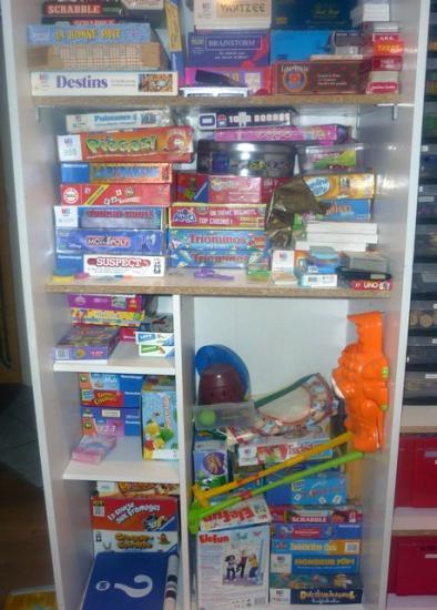 Comment ranger jeux de societe