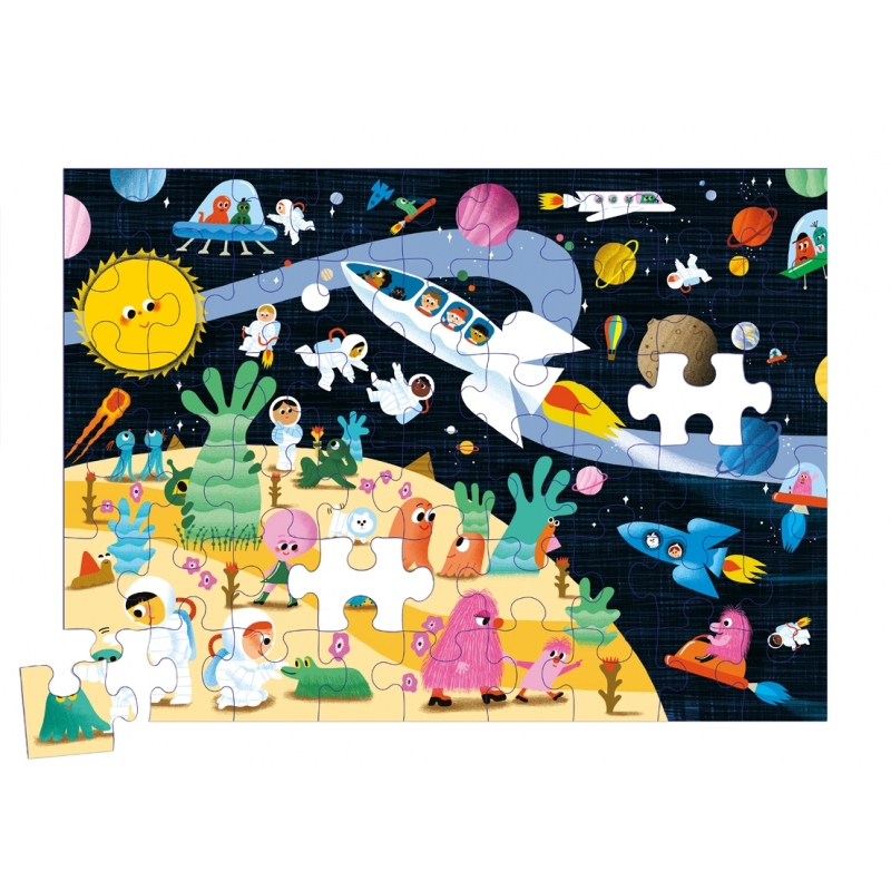 Trouver des pièces de puzzle dans les sous sols