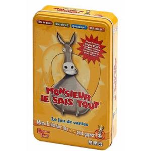 Jeux de société monsieur je sais tout
