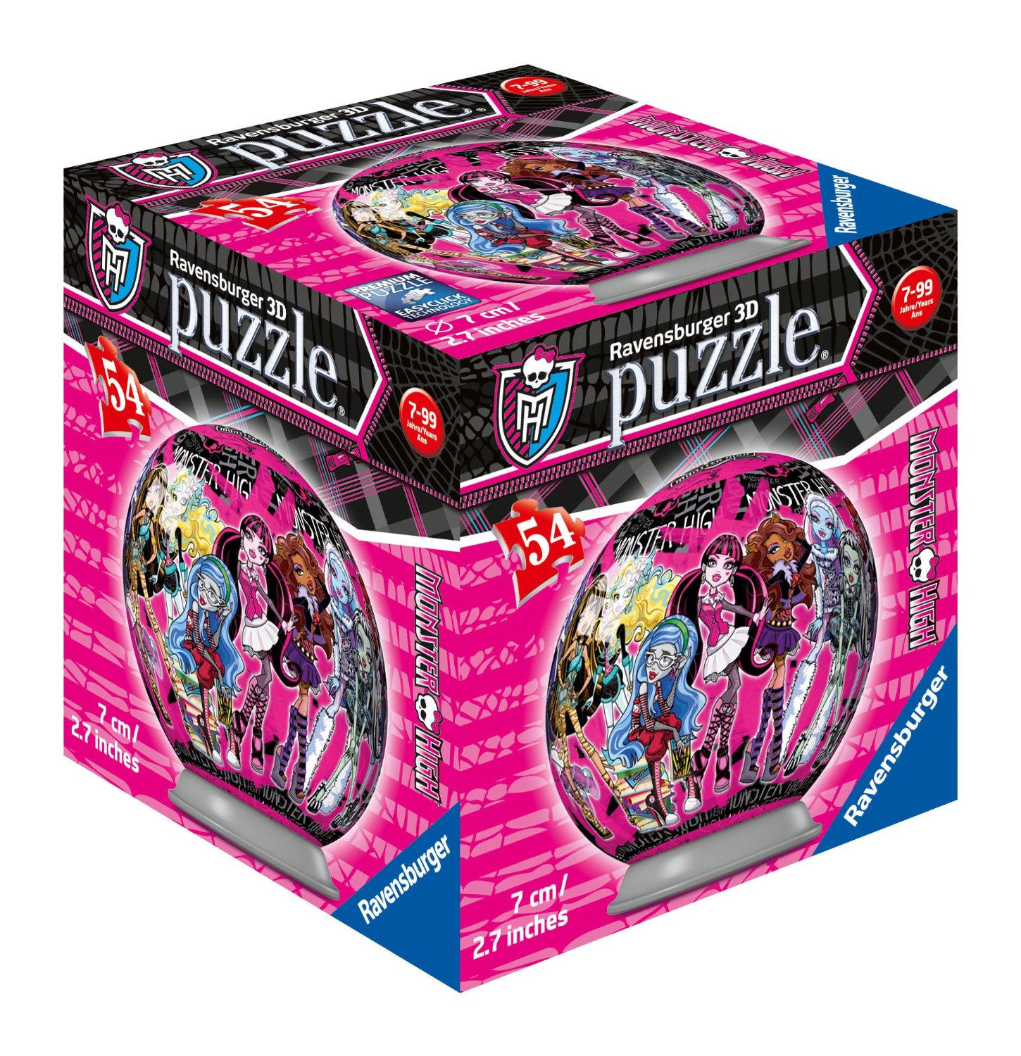 Puzzle 3d monster high