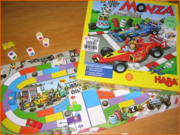 Jeux de société voiture de course