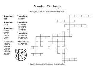 Cross words puzzle