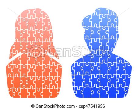 Puzzle humain