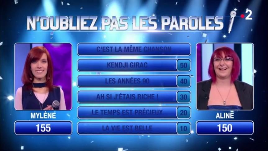 Jeux de societe n'oubliez pas les paroles