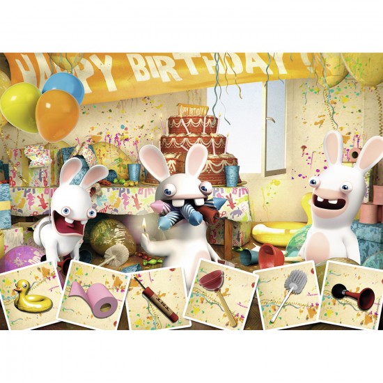 Puzzle lapins cretins