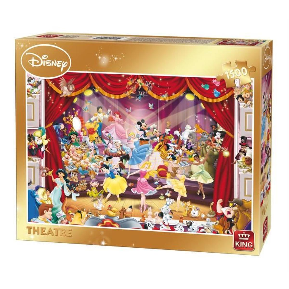 Puzzle rond disney