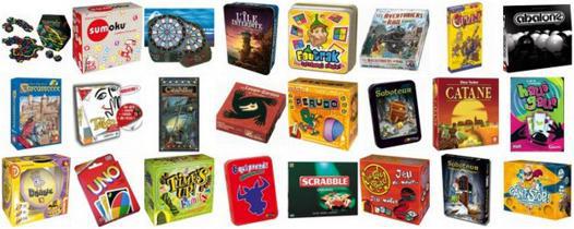 Nouveaux jeux de société