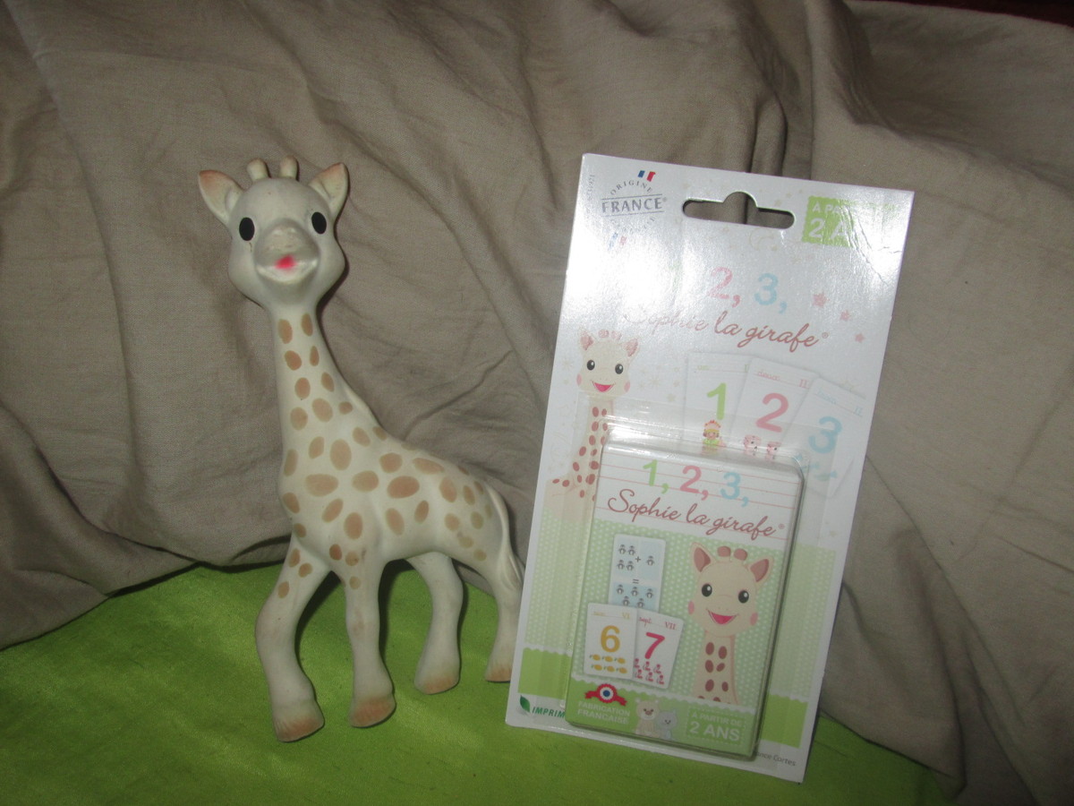 Jeux de société sophie la girafe