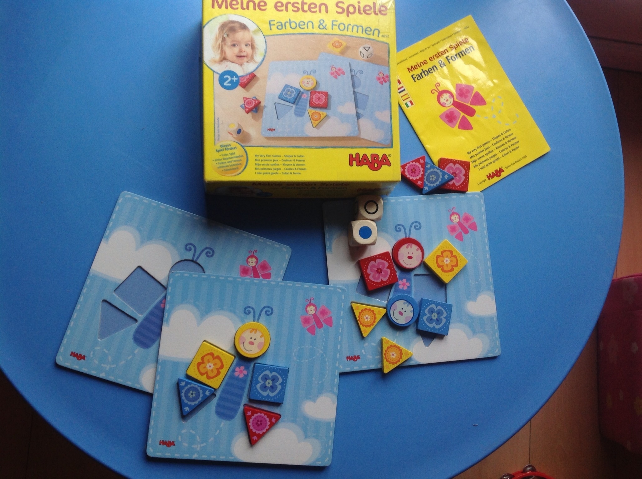 Jeux de societé forme et couleur