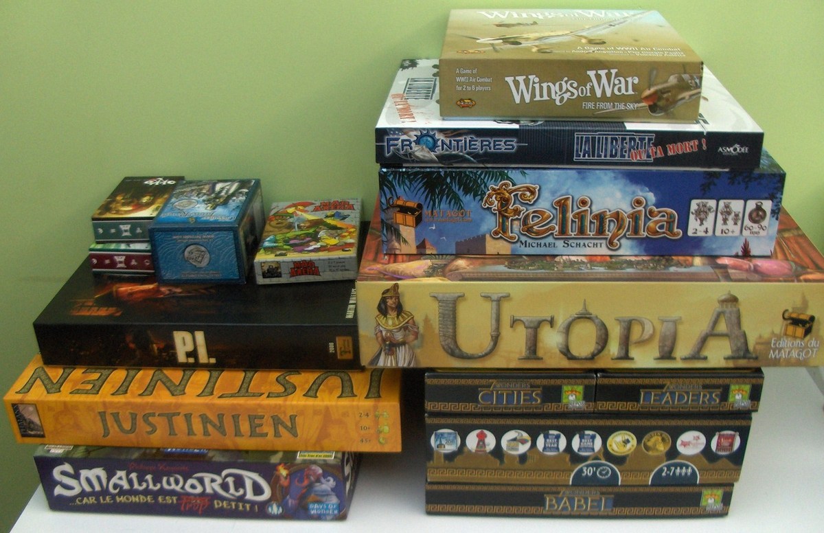 Cote jeux de société