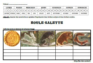 Puzzle couverture roule galette