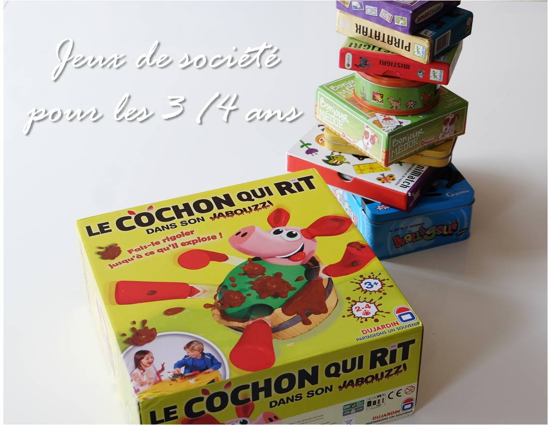 Jeux de societe pour enfant 4 ans